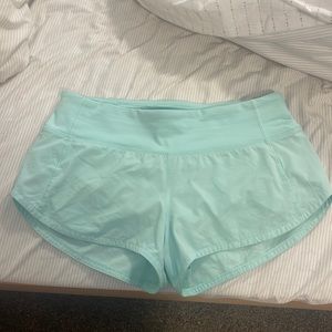 Like new Lulu shorts, mint green!